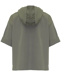 Cropped Hooded Sweatshirt