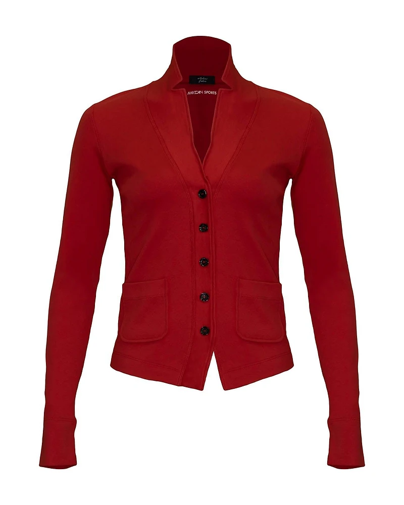 Fine Rib Jersey Blazer