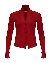 Fine Rib Jersey Blazer