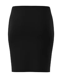Floral Print Front Pencil Skirt