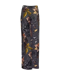 Floral Print Jersey Pants