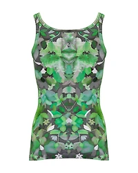 Floral Print Tank Crocodile