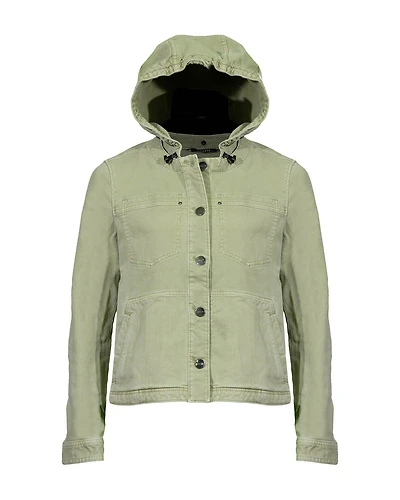 Hooded Jean Jacket