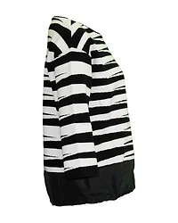 Jacquard Print Pullover