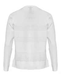 Knit Ajour Stripe Sweater