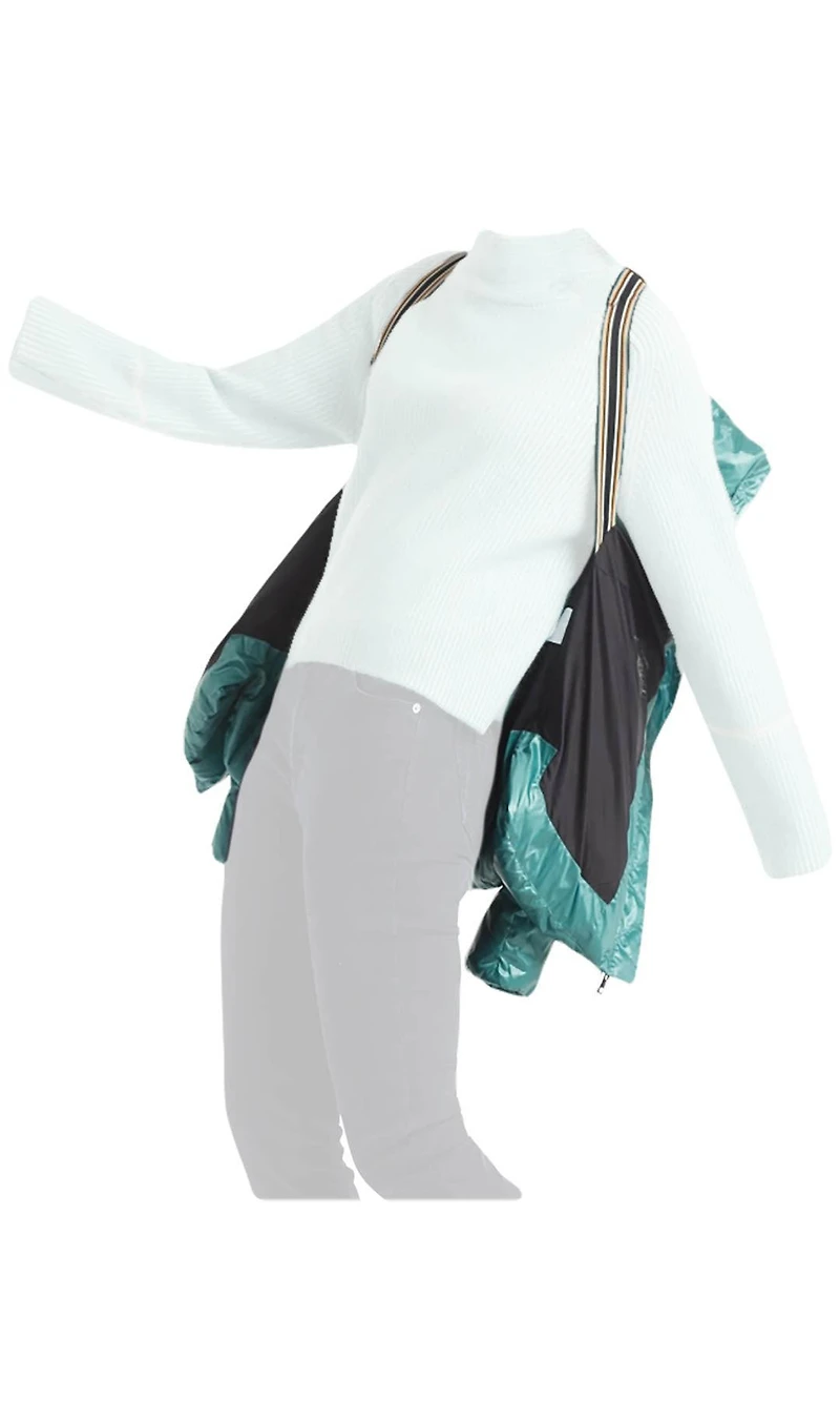 Lacquer Down Puffer Coat