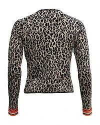 Leopard Print Cardigan