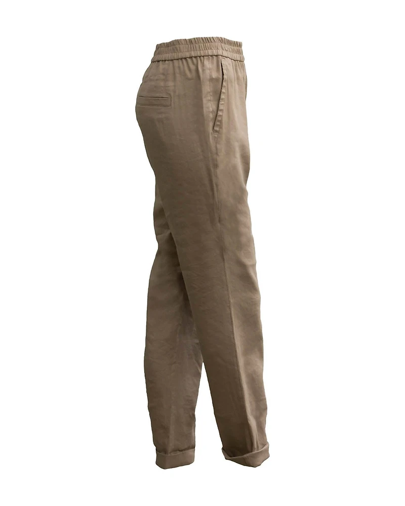 Linen Pull on Pants