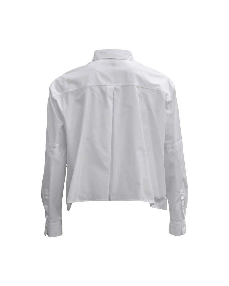 Lo-Hi Button Down Blouse