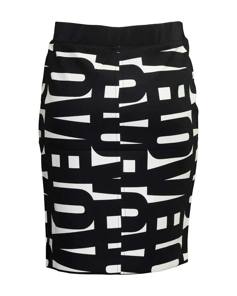 LOVE Lettering Pencil Skirt