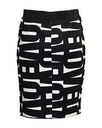 LOVE Lettering Pencil Skirt