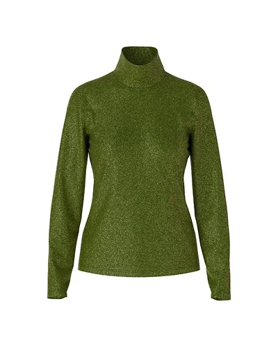 Marc Cain Lurex Glittery Mock Top