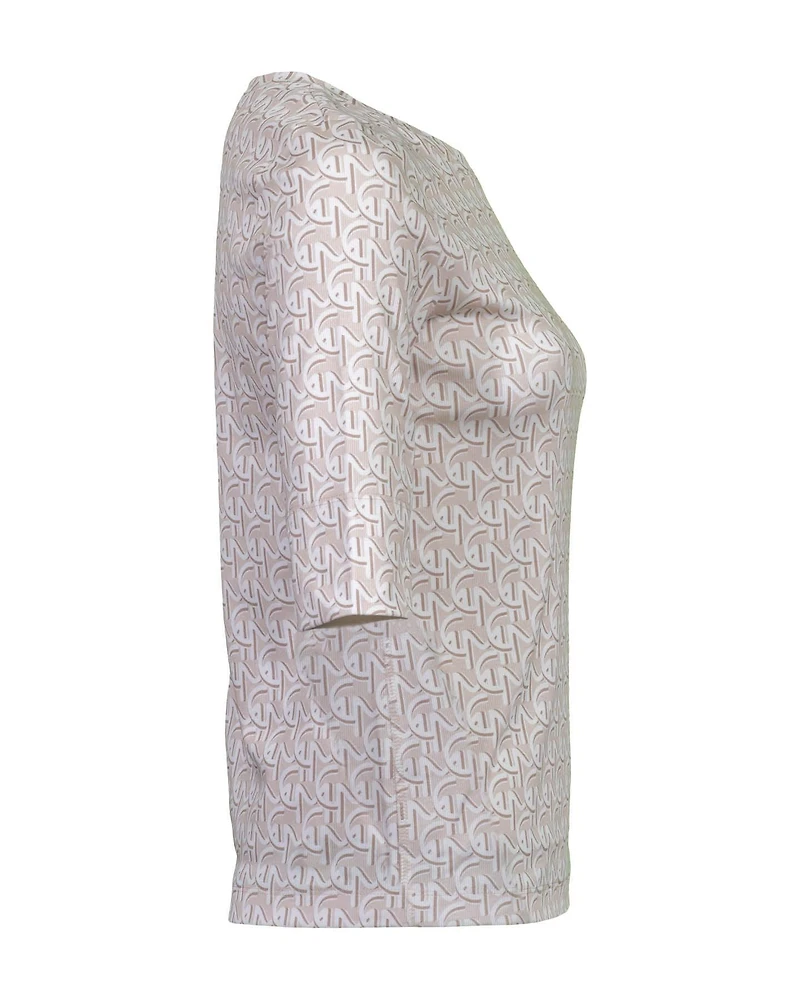 Marc Cain MC Print Half Sleeve T-Shirt