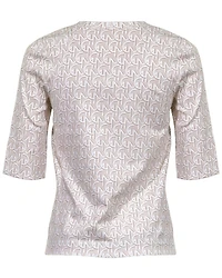 Marc Cain MC Print Half Sleeve T-Shirt
