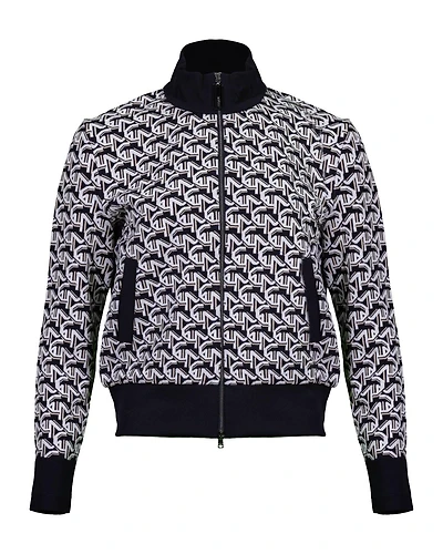 MC Print Zip Cardi