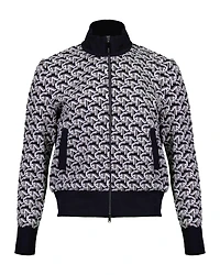 MC Print Zip Cardi