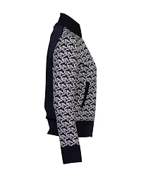 MC Print Zip Cardi