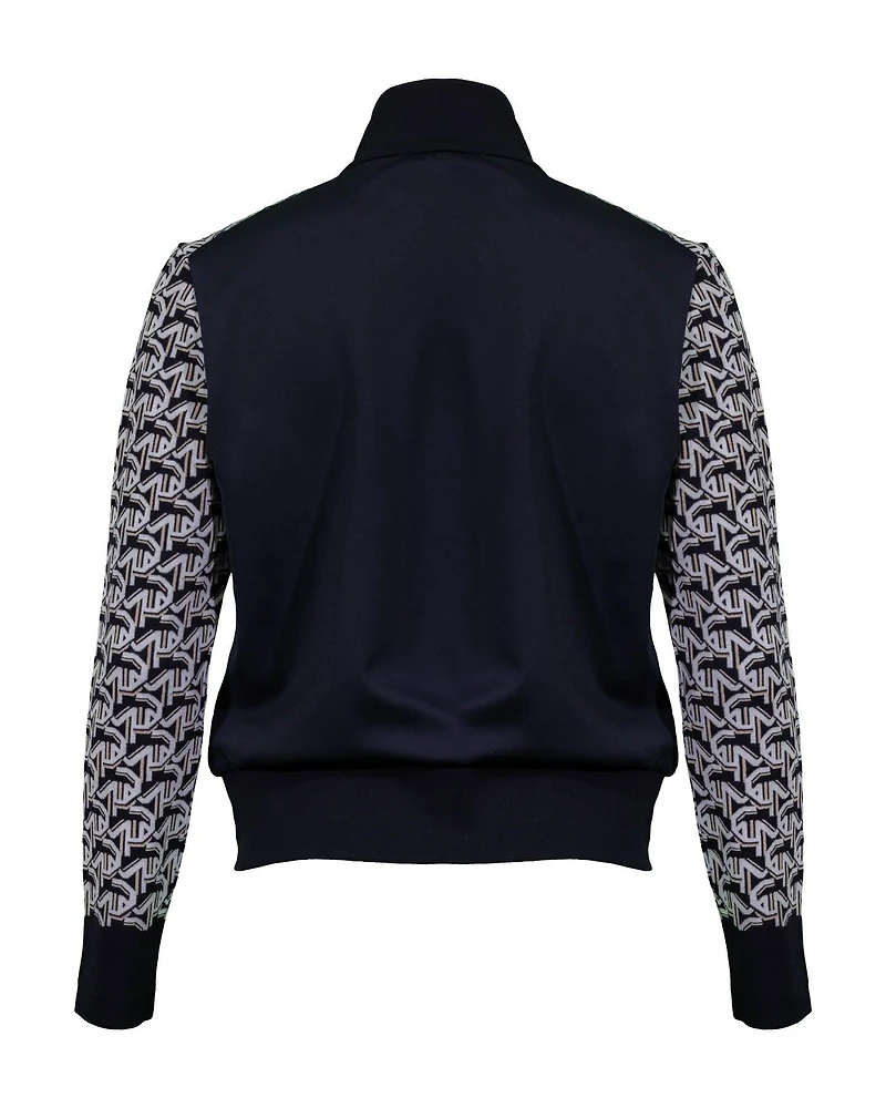 MC Print Zip Cardi