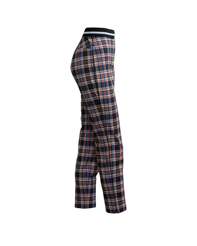 Plaid Scuba Pant