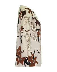 Playful Leopard Florals Top