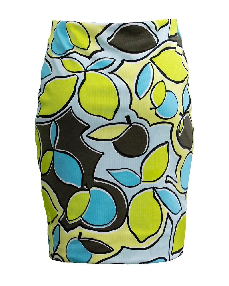 Print Rib Skirt Limelight