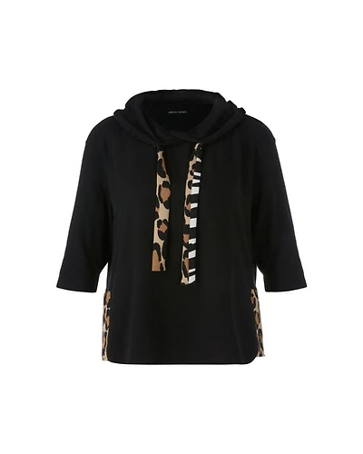 Raglan Top Print Back Detail