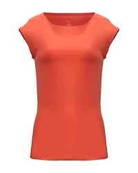 Red Cap Sleeve Tee