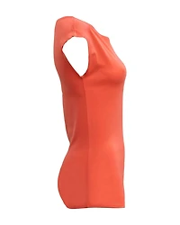 Red Cap Sleeve Tee