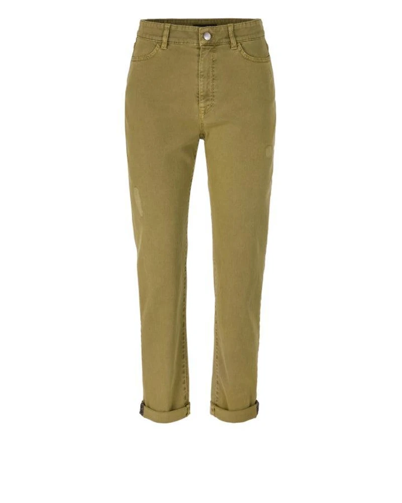 Marc Cain Repaired-Effect Patches Pants