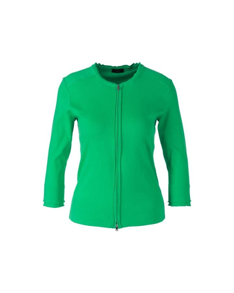 Rib 2-Way Zip Jacket