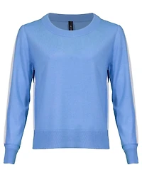 Side Stripe Long Sleeve Sweater