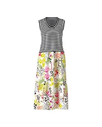 Marc Cain Sleeveless Mix Print Dress
