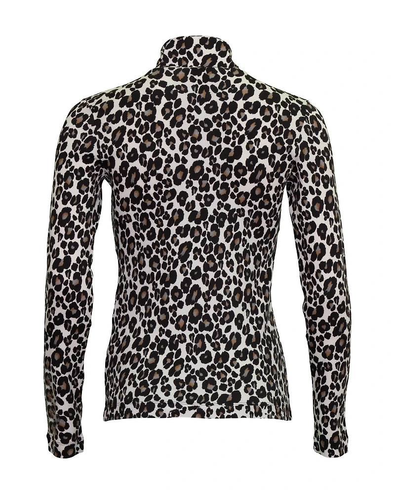 Snap Collar Long Sleeve T-Shirt