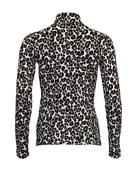 Snap Collar Long Sleeve T-Shirt