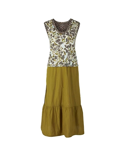 Split Sleeveless Dress