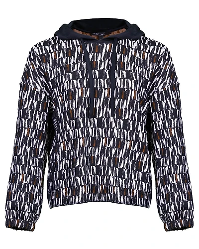 Marc Cain Striking Print Hoodie