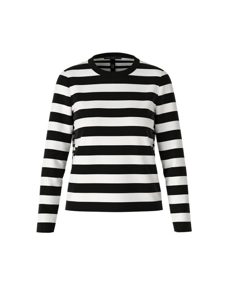 Marc Cain Stripe Knit Pullover