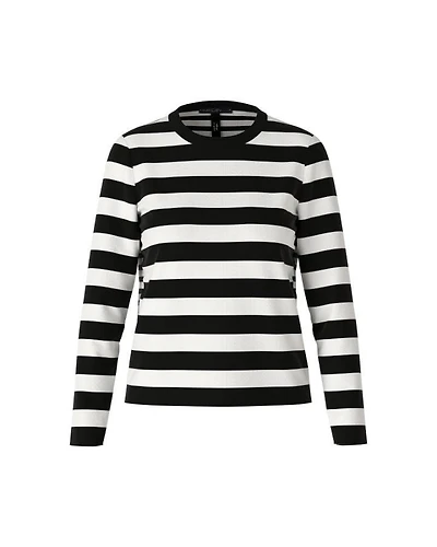 Marc Cain Stripe Knit Pullover