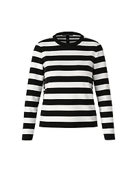 Marc Cain Stripe Knit Pullover