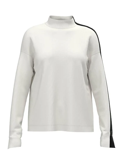 Stripe Sleeve Pullover