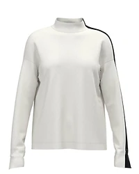 Stripe Sleeve Pullover