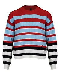 Marc Cain Striped Woolen Blend Sweater