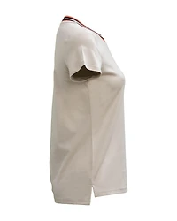T-Shirt with Neck Detail
