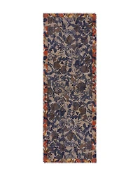 Tattoo Flower Print Scarf