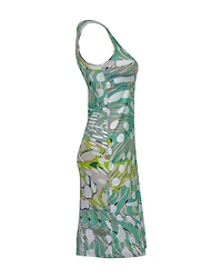 Water Kiss Wave Print Tank Dress