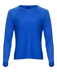 Wool Blend Round Neck Pullover