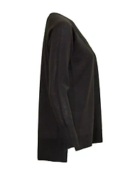 Wool Blend V-Neck Pullover