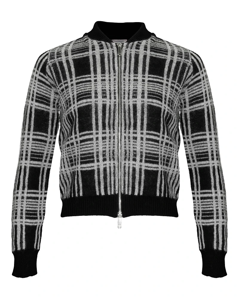 Anselmo Zip Front Cardigan