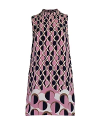 Kabuki Print Dress