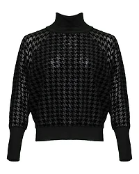 Richard Houndstooth Turtleneck